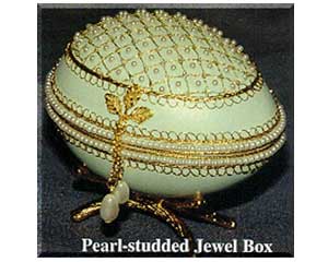 Pearl Studded Jewel Box - KPSJB